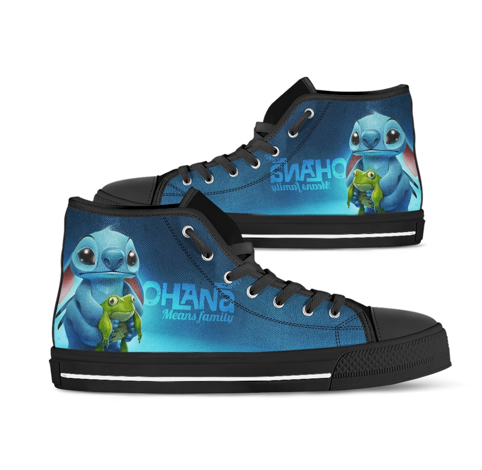 Lilo and Stitch Converse, Personalized Sneakers, Many Colors To Choose ...