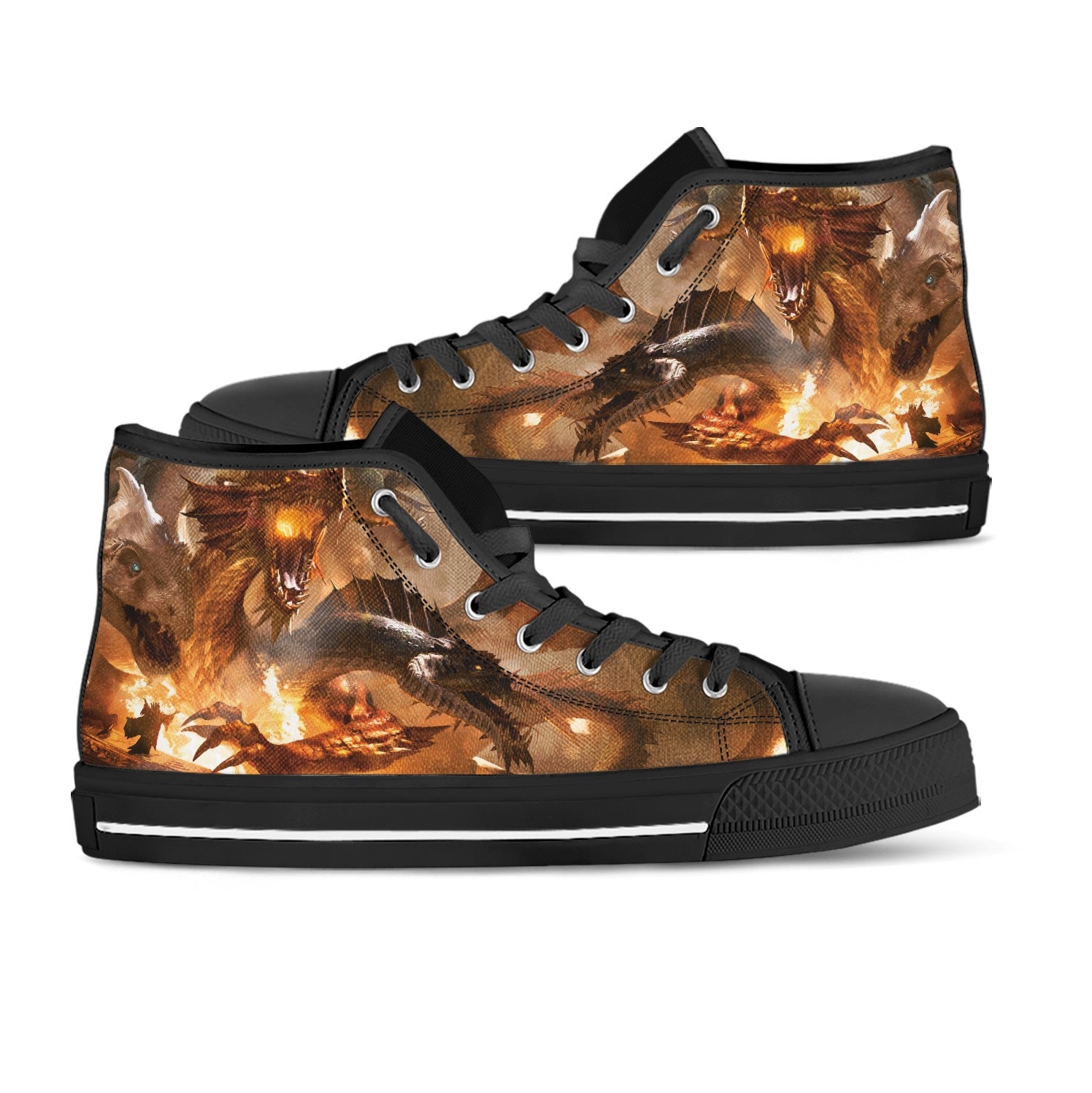 Dungeons and Dragons Shoes, Sneakers, Custom High Tops for Men, Women, Kids. Not Converse. Trainers, Birthday Gift