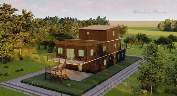 Planos De Casas Contenedoras CASA CONTAINER PLANOS ⚓ Los Mejores