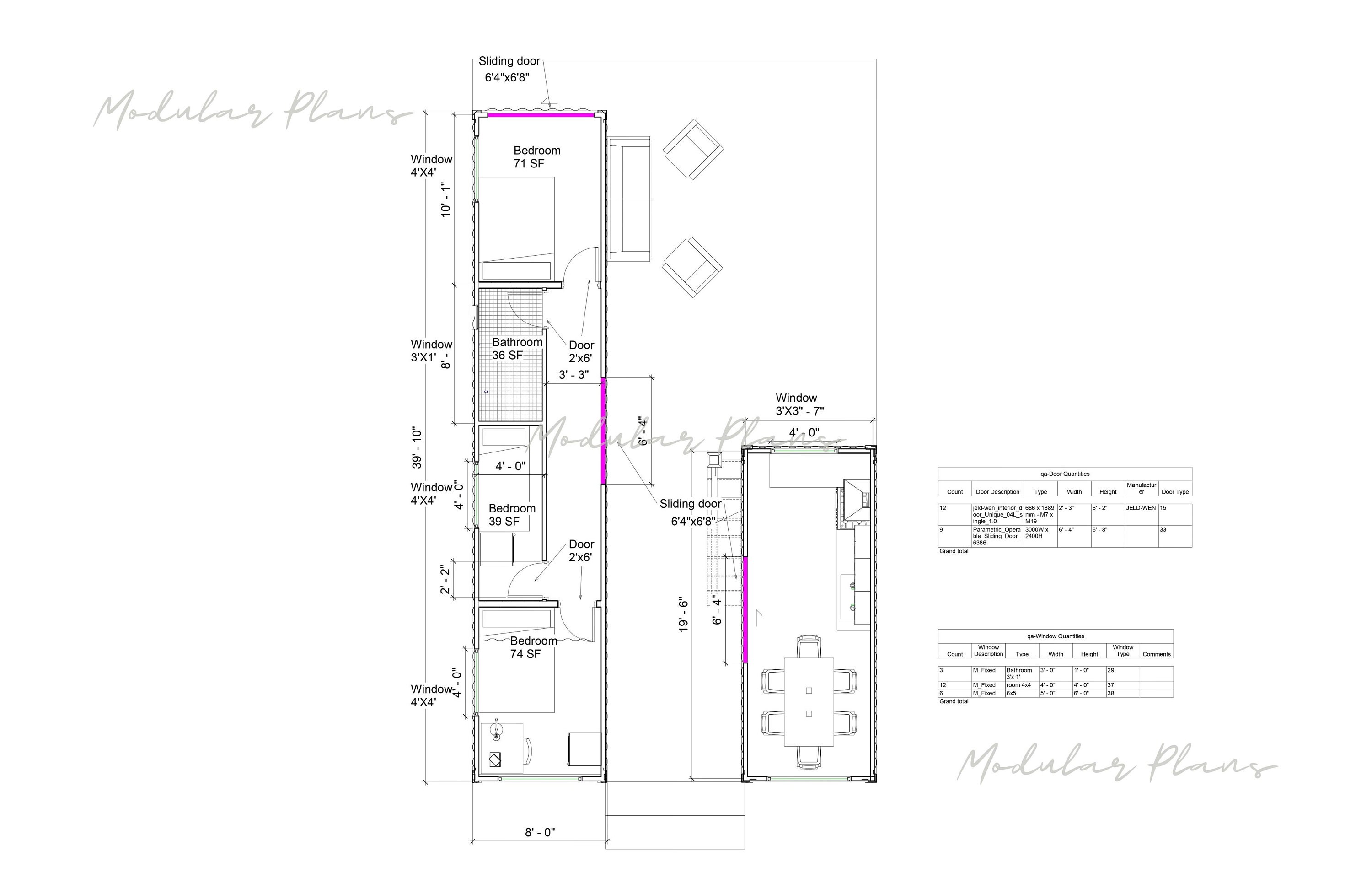 24 X 40 Lakeview Container Home Plans Full Set Architectural Plans 24-x-40-lakeview-container-home-plans-full-set-architectural-plans