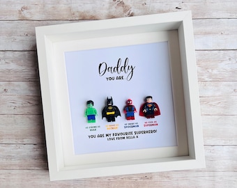 Dad Daddy Gift Frame 4 (Christmas Gift for Daddy Dad Personalised Customised)