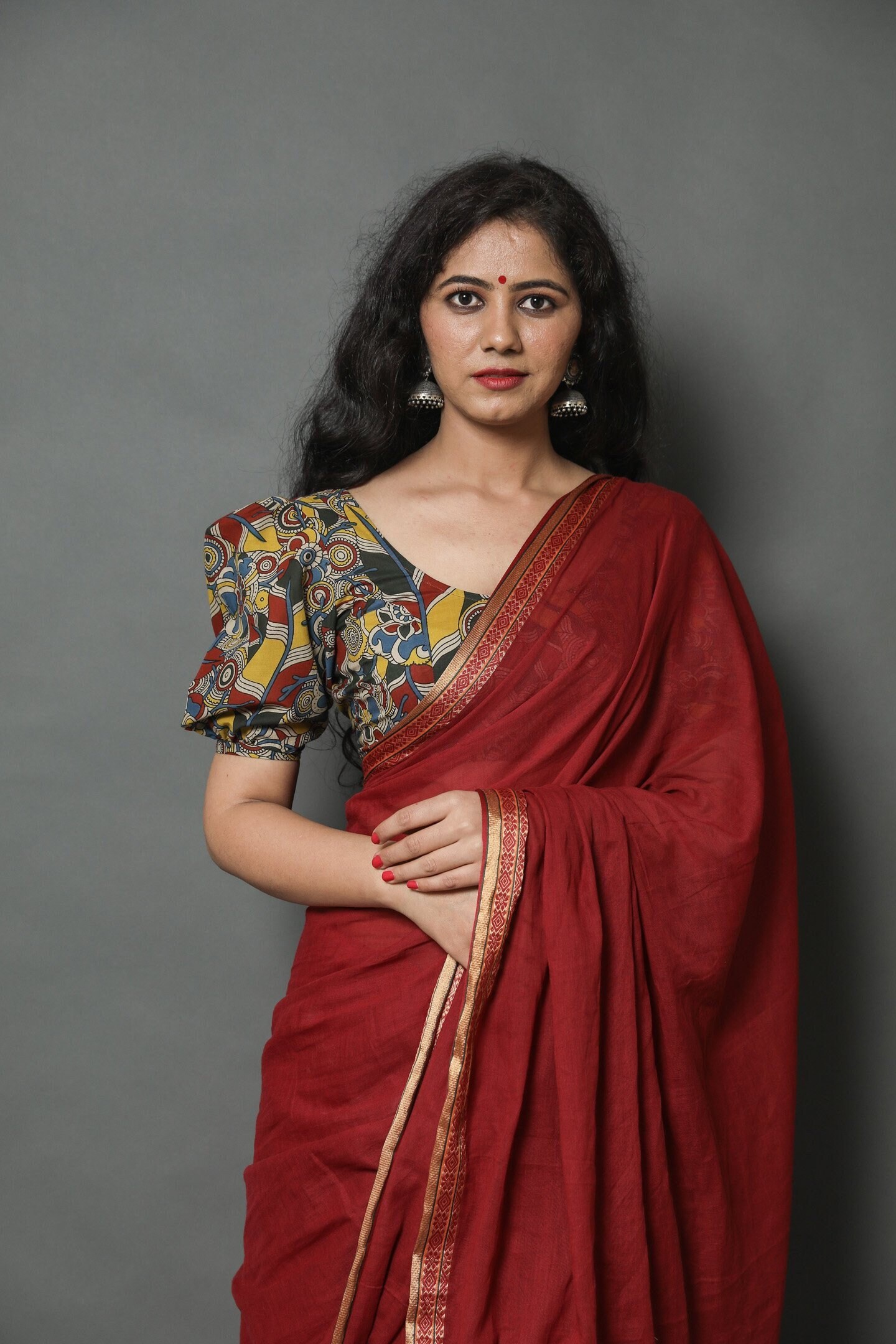 Buy Cotton Saree Blouse Online In India - Etsy India