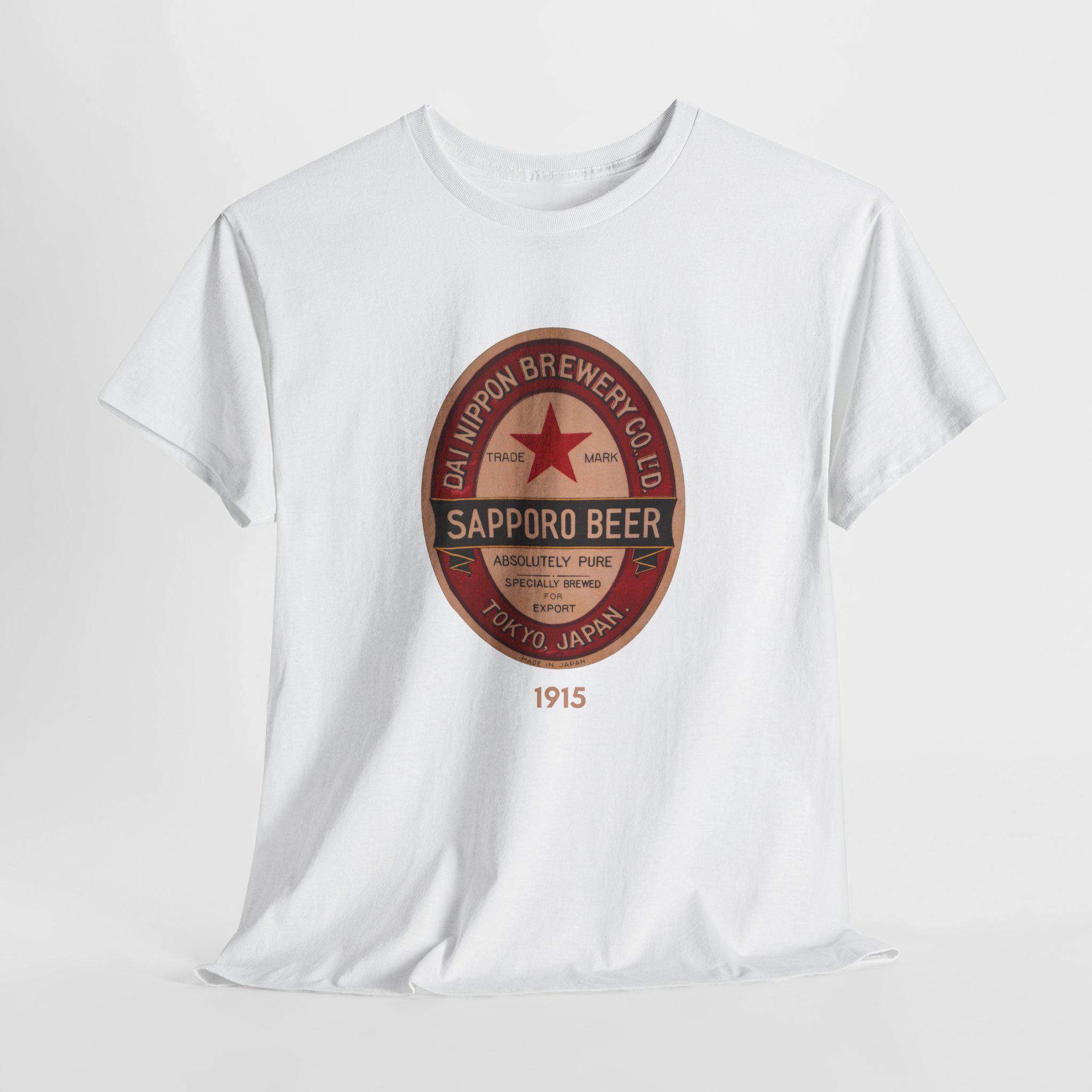 Sapporo Beer Shirt - Etsy Sapporo Beer Shirt - Etsy