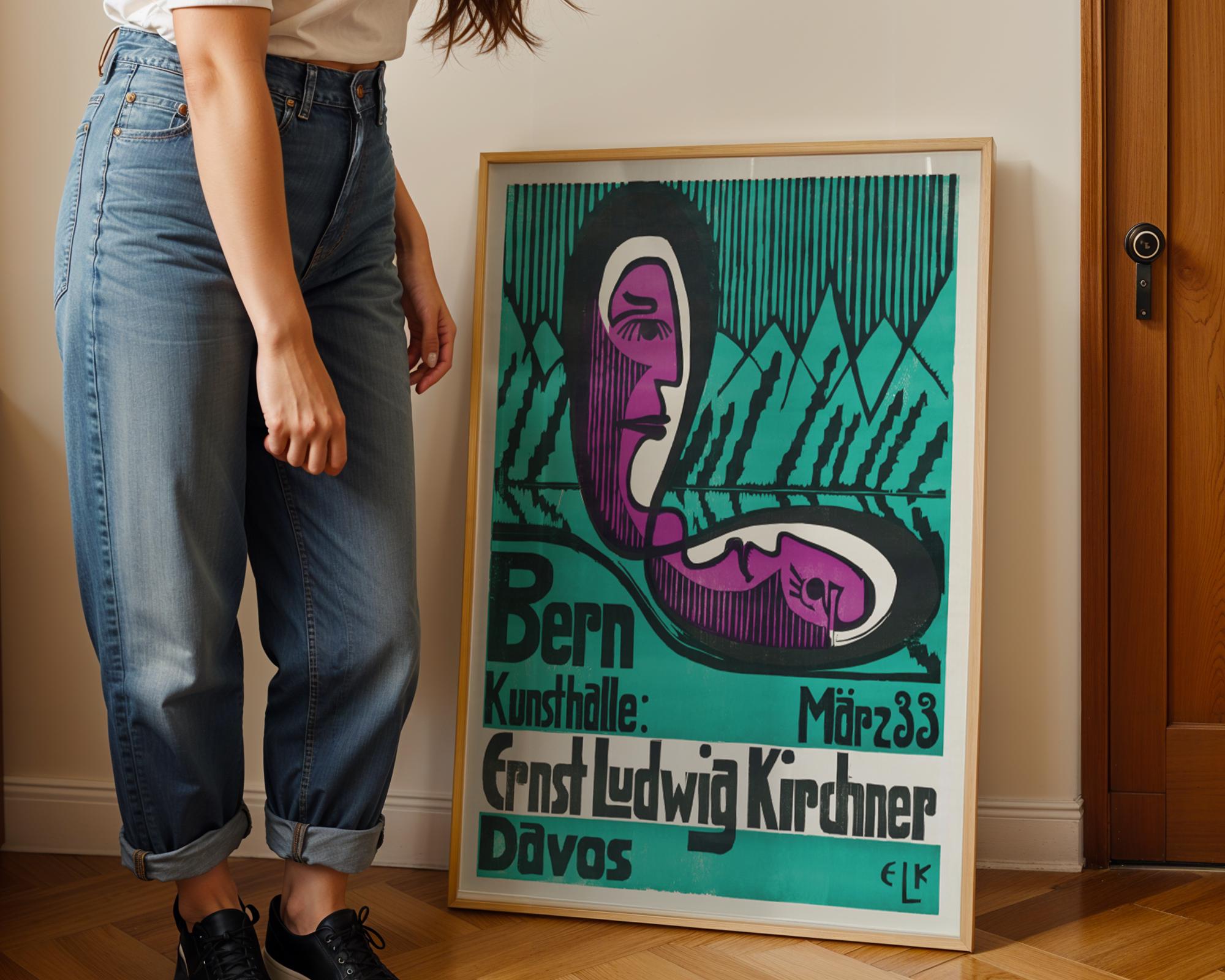 アートポスター エルンスト・ルートヴィヒ エキシビジョンポスター アートポスター エルンスト・ルートヴィヒ エキシビジョンポスター