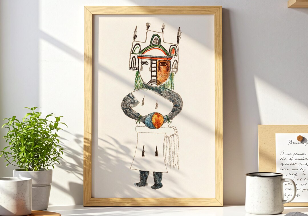 Hopi Rabbit Drawing Native American Tribal Art Print: Original Hopi Drawing From 1895 - Etsy