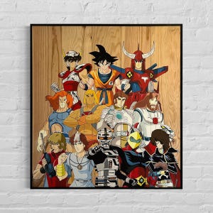 the heroes of the Dorothée club