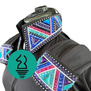 Women Western Show Shirt With Matching Blanket