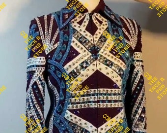 Western Rodeo Queen Showmanship Horsemanship Women Pleasure Horse Show Jacket