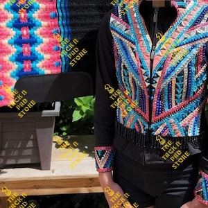 Western Kids Showmanship Bolero with Show Shirt & Matching Pad