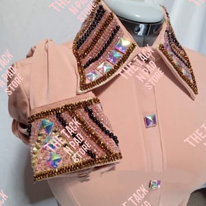 Western Showmanship Shirt with Matching Blanket