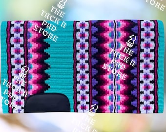 Couverture De Selle Western En Laine – Taille Au Choix Et Personnalisation Possible