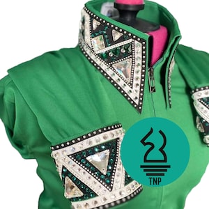 Women Western Show Shirt With Matching Blanket