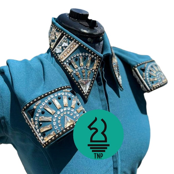 Women Western Show Shirt With Matching Blanket