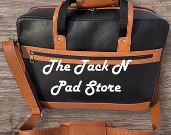 Full Grain Leather Laptop Bag, Satchel Briefcase Bag, Work Bag Document Carrier, Leather Organizer Bag - For 14 inch and 16 inch