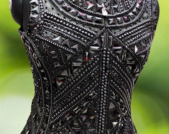 All Black Western Rodeo Showmanship Show Vest