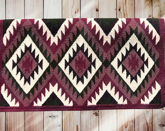 Handwoven Ranch Pad with Newzealand Vardhman Wool Custom Pad