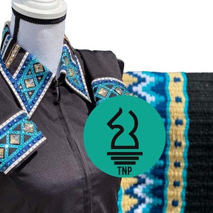 Women Western Show Shirt With Matching Blanket