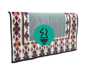 Handwoven Ranch Pad with Newzealand Vardhman Wool Custom Pad