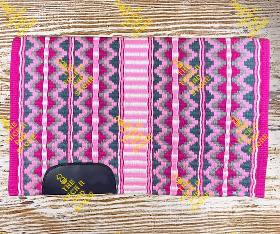 Pink Fuchsia Grey Show Blanket Newzealand Wool Custom Request Pleasure Show Pad
