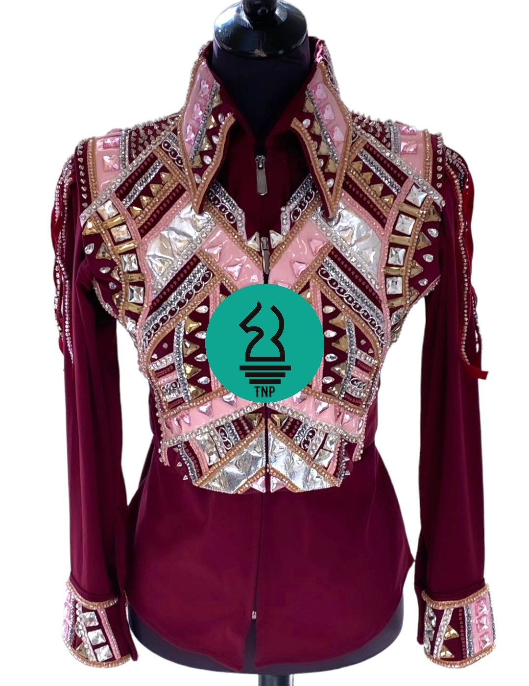 Ensemble Boléro Western Showmanship - Avec Chemise Assortie - Neuf