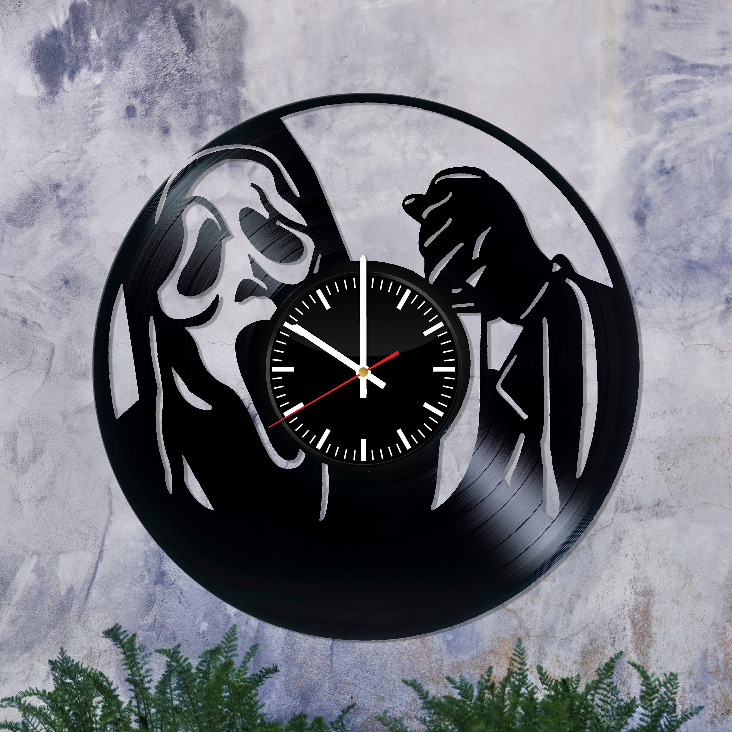 NIRVANA Vinyl Clock - Vinyl Record Wall Clock Art 2 - Vinyl Planet Art