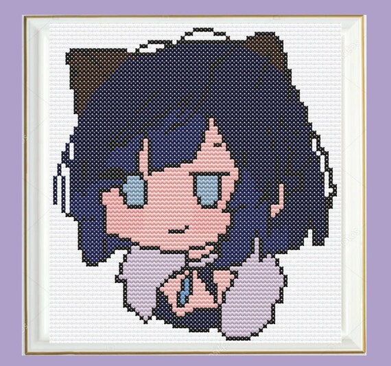 Yelan Pattern Genshin Impact Yelan Cross Stitch Pattern. PDF Pattern - Etsy