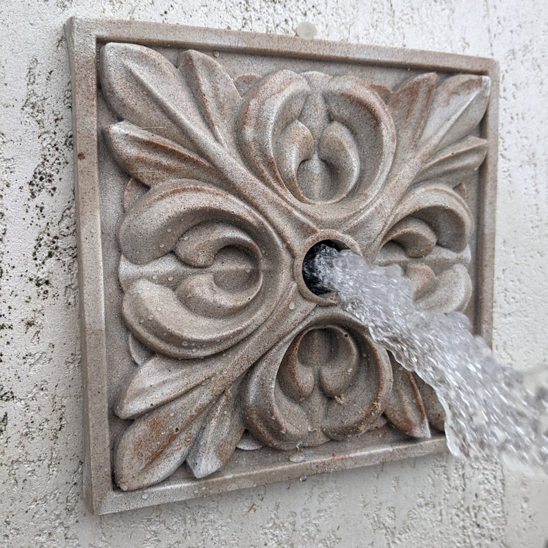 Water Fountain Spout Wall Fountain Emitter Pool Water Feature Etsy
