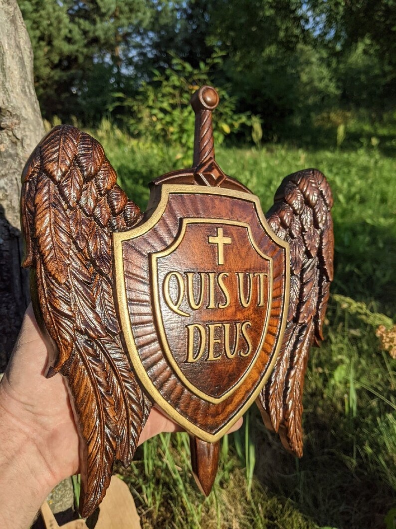 Archangel Michael Protection, St. Michael Icon, Gift for Him, Gift for