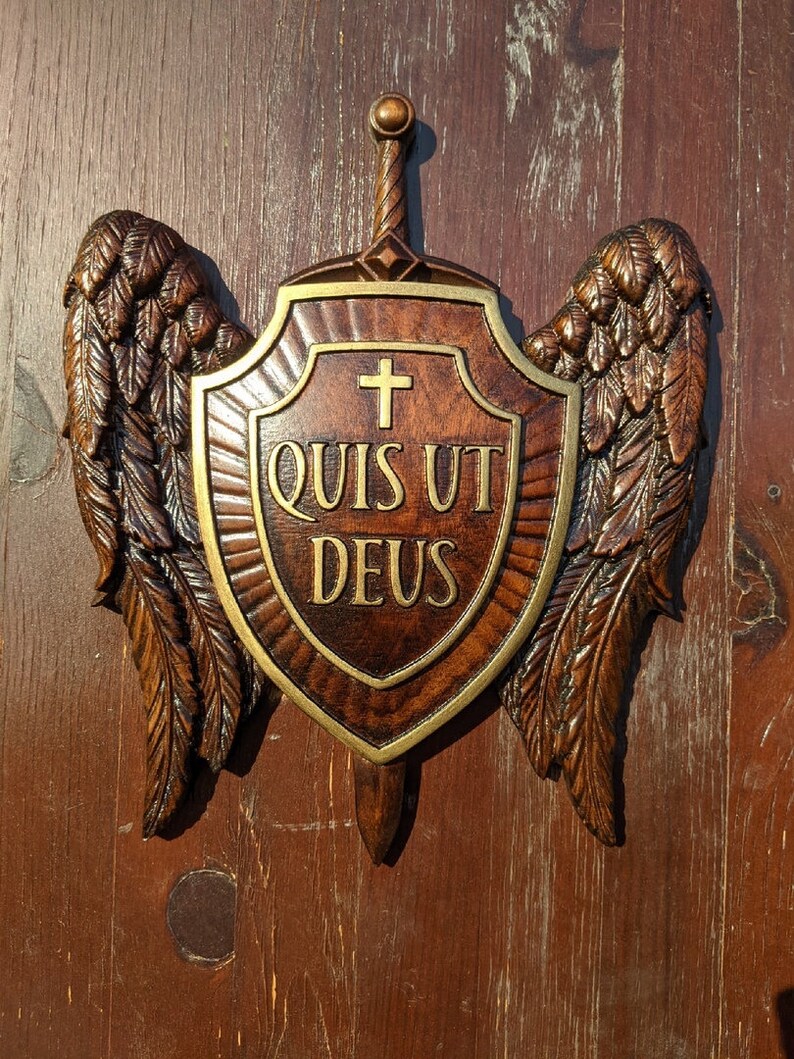 Archangel Michael Protection, St. Michael Icon, Gift for Him, Gift for