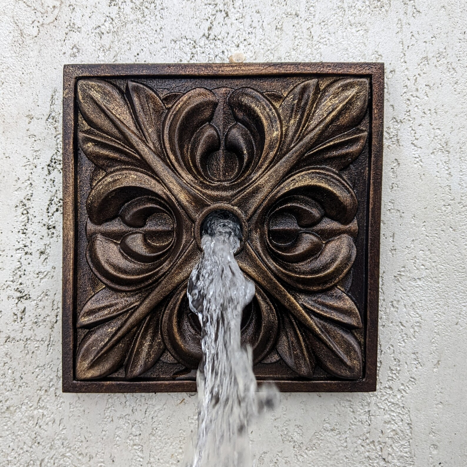 Water Fountain Spout Wall Fountain Emitter Pool Water Feature Etsy