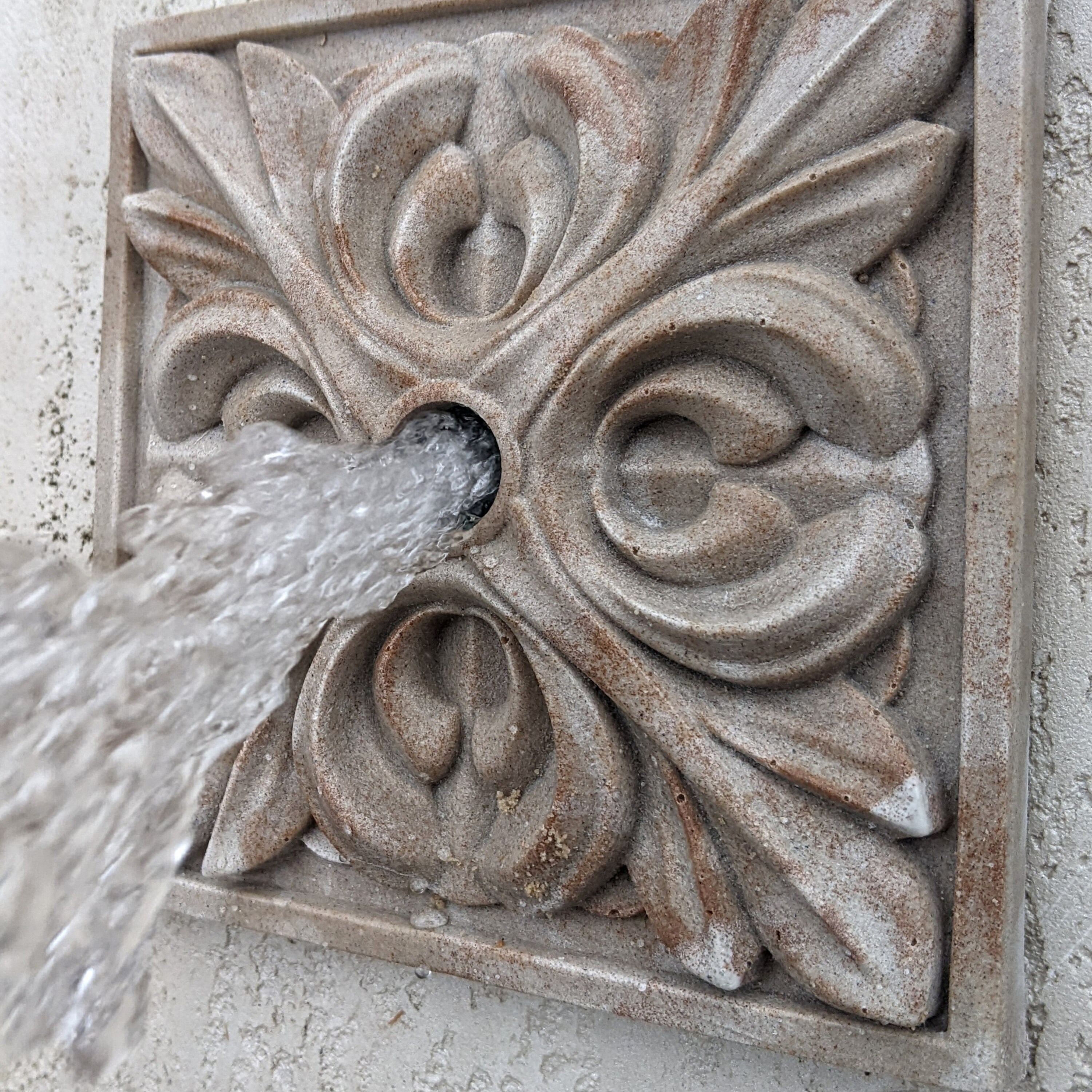 Water Fountain Spout Wall Fountain Emitter Pool Water Feature Etsy