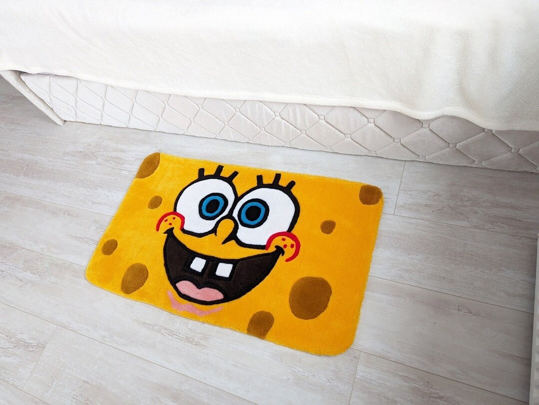 Fairy Rug for Nursery Handmade Rug Perfect Gift for Sponge Bob Lovers ...
