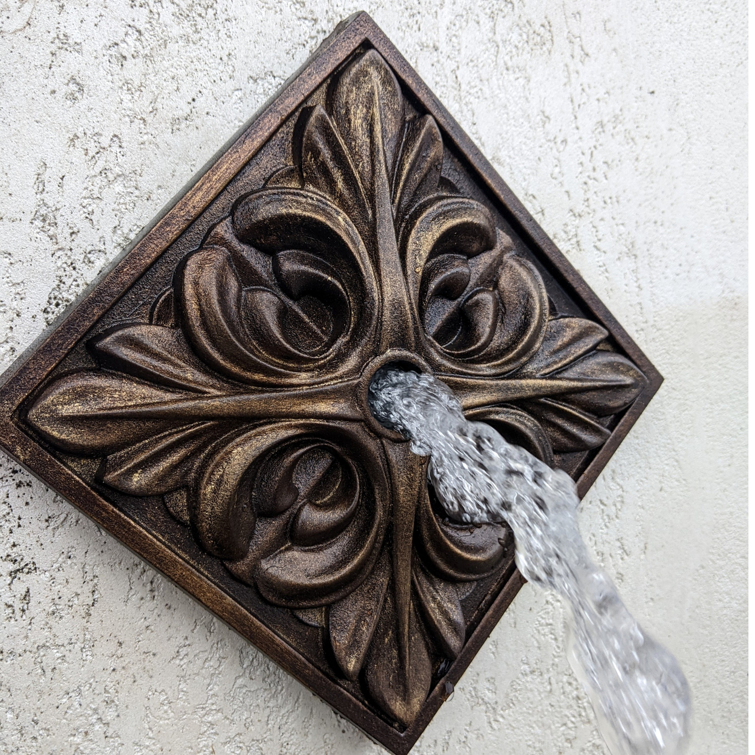 Water Fountain Spout Wall Fountain Emitter Pool Water Feature Etsy