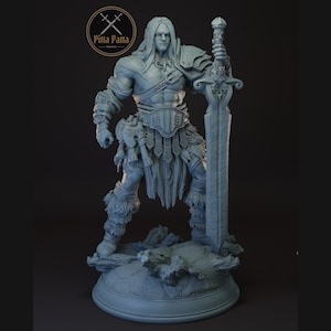 Goliath | Half-Giant Barbarian -Oovur- Tabletop Miniature for Dungeons and Dragons | Pathfinder | DND