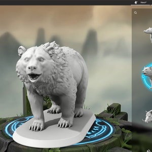 Hero Forge now supports XXL miniatures like mounts and large animals