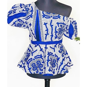 Model blouse en pagne africaine new arrivals