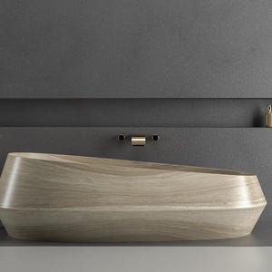 Marble Tub - Marble Bathtub - Natural Stone Bathtub for Modern Bathrooms - Handmade Spa Quality Marble Tub