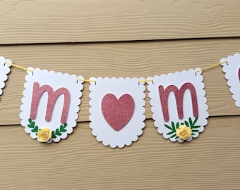 Muffins with mom celebration banner, Happy Mother's day, Mother's day decor, Mothers day banner, Muffin with mom decorations, Moms day sign