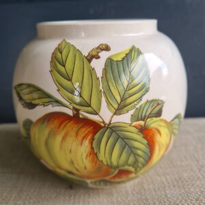 Vintage Sadler "Appels" vaas