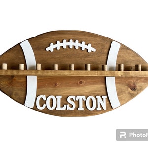 Football Ring Display for Wall