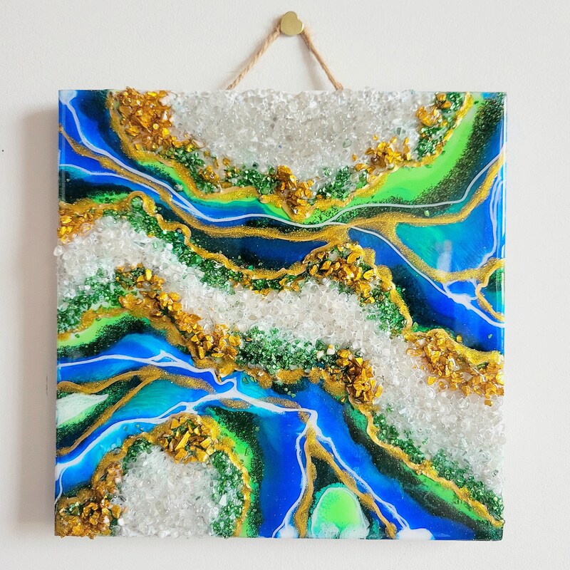 Geode Painting - Etsy