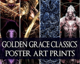 Golden Grace Classics - Poster Konsttryck. Ghonz Classics 2022-2024