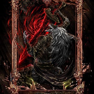 Death XIII - Golden Poster, Deluxe Tarot Card