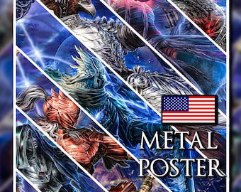 Metalltryck. Exalted Remembrance Aspect Collection. (Kunder i USA)