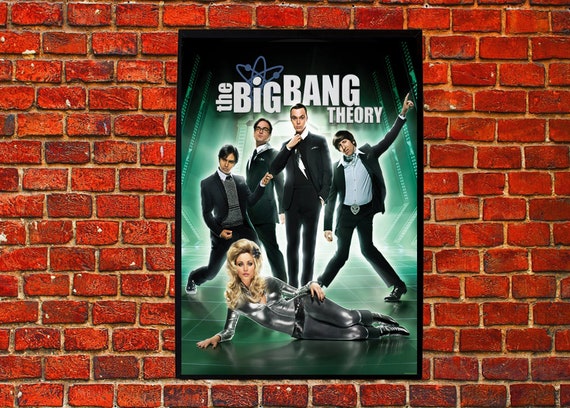 The Big Bang Theory Tv show copertina home decor hd poster - Etsy Italia
