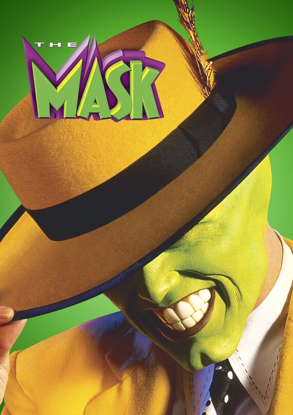 The Mask Jim Carrey Movie Cover Hdd Poster - Etsy