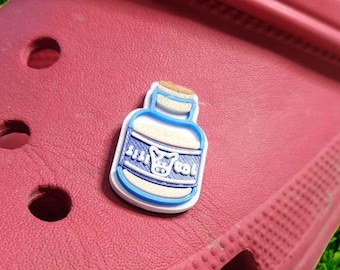 Legend of Zelda Inspired Shoe Charms | Lon Lon Ranch Milk Bottle | Majoras Mask | N64 Gift Idea