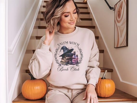 Salem Witch Book Club Halloween Shirt
