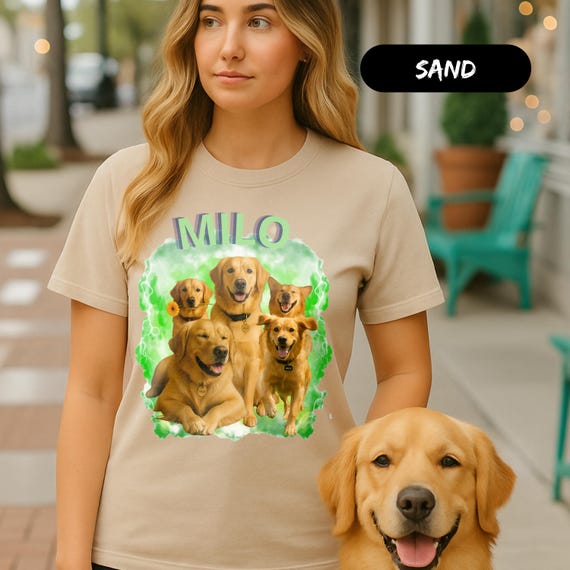 Make Your Own Pet Shirt, Custom Image Tee, Personalized Graphic Long Sleeve for Family