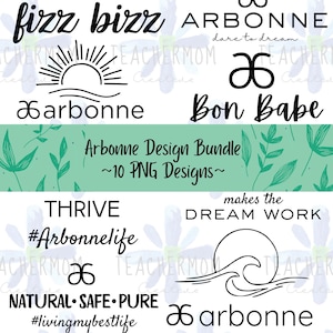 Arbonne PNG Bundle, Arbonne Team Geschenk Designs, unabhängige Geschäftsinhaber Schnittdateien, Bon Babe Sofortiger digitaler Download